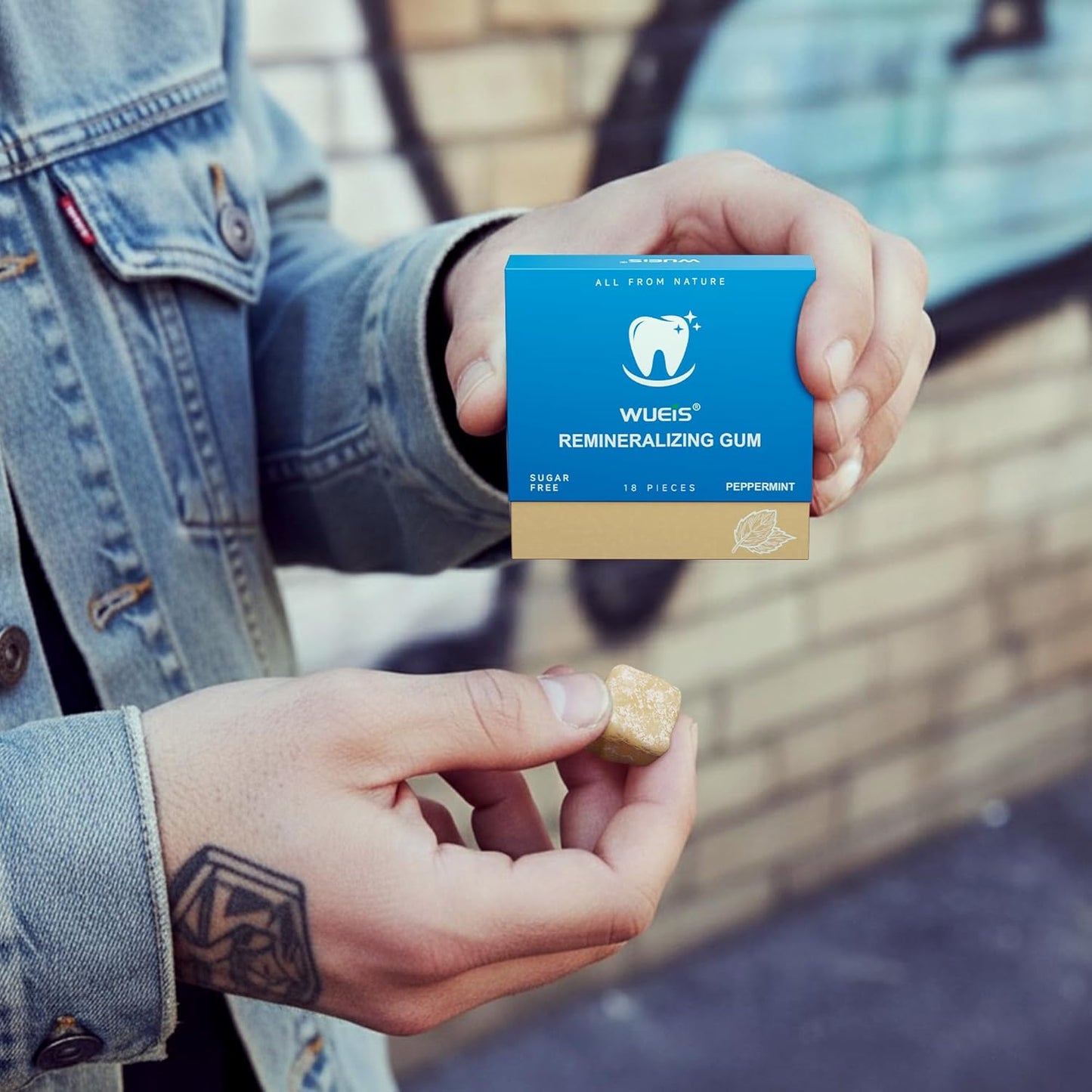 Repairs Enamel & Deep Clean, WUEIS Hydroxyapatite Gum