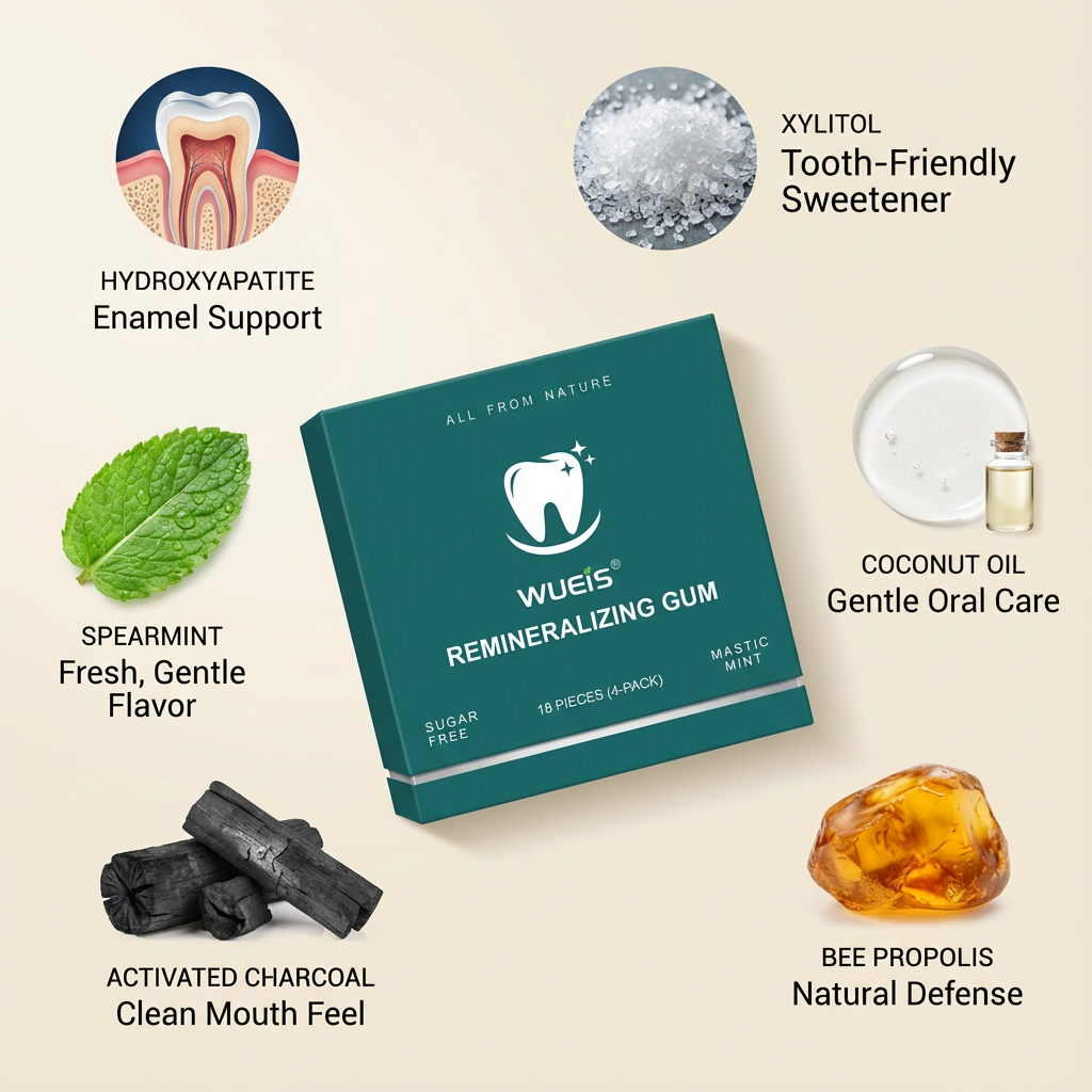 WUEIS® - Remineralizing Gum Teeth Whitening